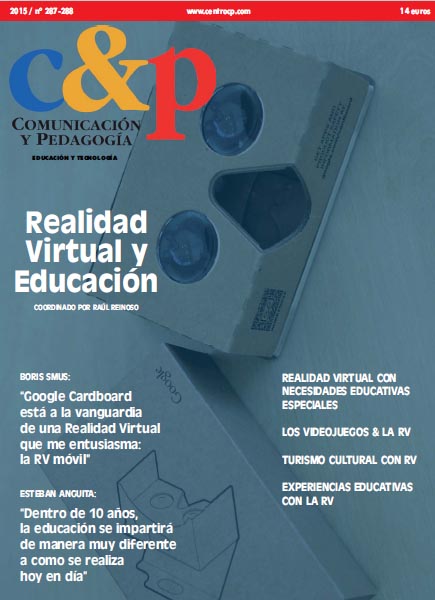 Monográfico de Realidad Virtual en Educación Revista Comunicación y Pedagogía