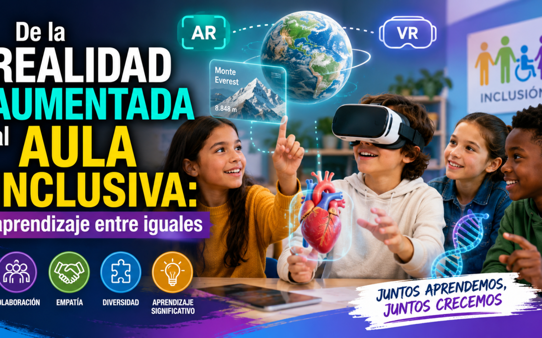 De la realidad aumentada al aula inclusiva: aprendizaje entre iguales